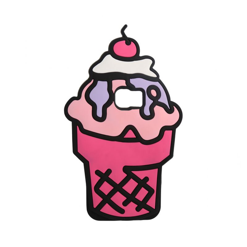 Maskica silikonska Icecream Cup za Samsung G920 S6/G930 S7 pink