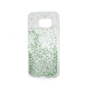 Maskica silikonska Leaves ombre za Samsung G925 S6 Edge zelena