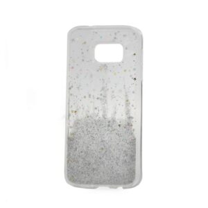 Maskica silikonska Leaves ombre za Samsung G935 S7 Edge bela