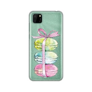 Maskica Silikonska Print Skin Diamond za Huawei Y5p/Honor 9S  Girly Macaroons
