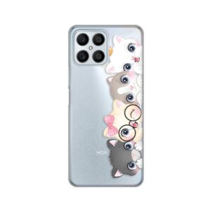Maskica Silikonska Print Skin za Honor X8 Cats