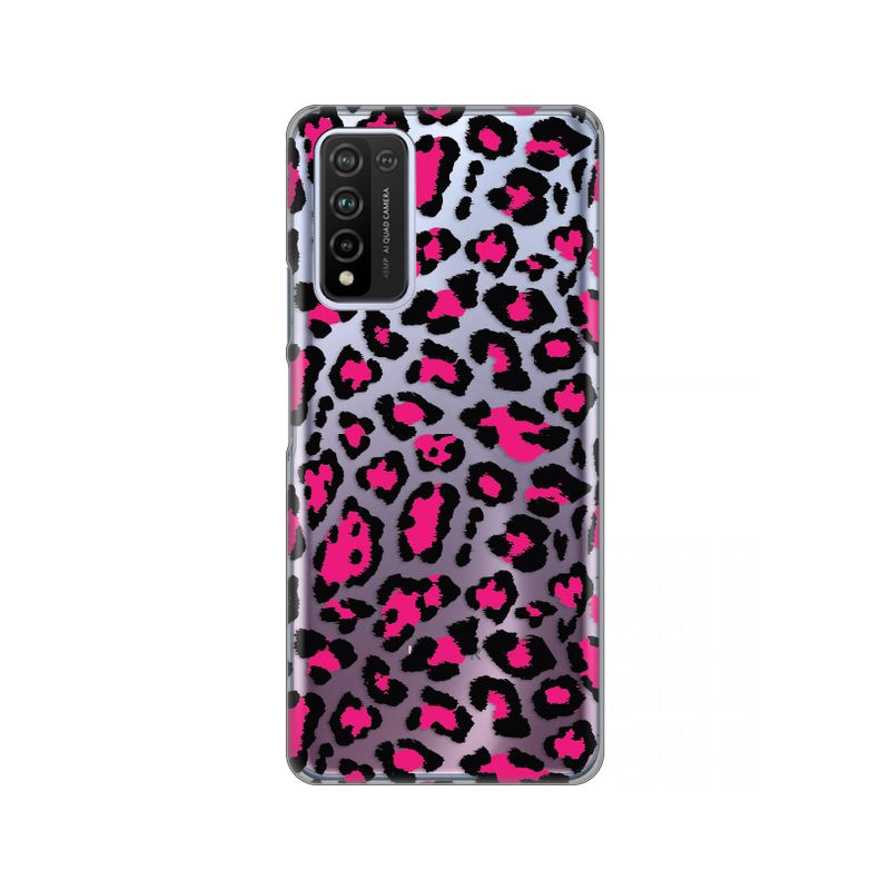 Maskica Silikonska Print Skin za Huawei Honor 10X Lite Pink Jungle