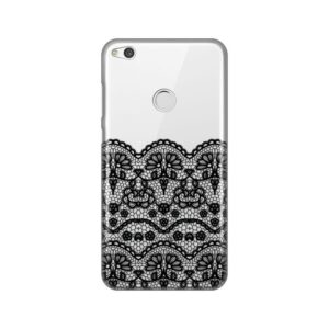 Maskica Silikonska Print Skin Za Huawei Honor 8 Lite/P8 Lite 2017/P9 Lite 2017 Black Lace