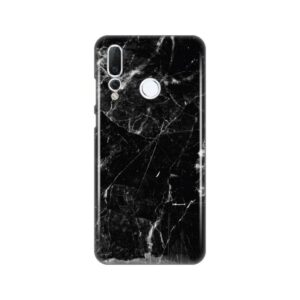 Maskica Silikonska Print Skin za Huawei Nova 4 Black Marble