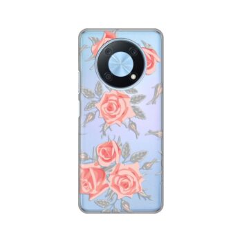 Maskica Silikonska Print Skin za Huawei Nova Y90 Elegant Roses