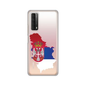 Maskica Silikonska Print Skin za Huawei P Smart 2021 Serbia Map