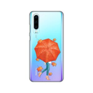 Maskica Silikonska Print Skin za Huawei P30 Fall Chic