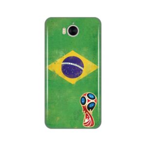 Maskica Silikonska Print Skin za Huawei Y5 2017/Y6 2017 Brazilian Flag