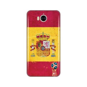 Maskica Silikonska Print Skin za Huawei Y5 2017/Y6 2017 Spanish Flag