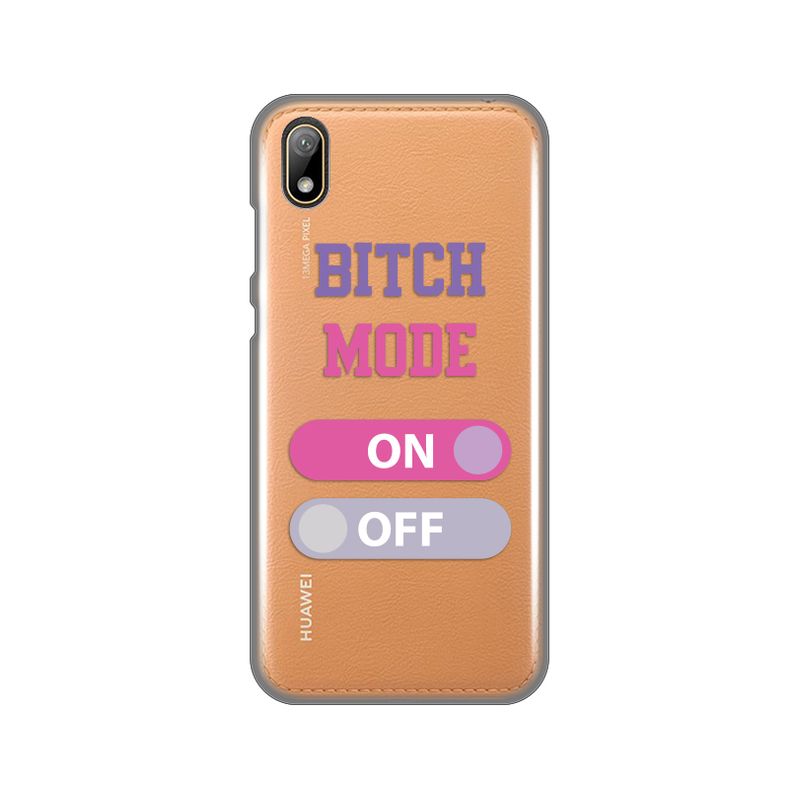 Maskica Silikonska Print Skin za Huawei Y5 2019/Honor 8S 2019/2020 Bitch Mode On
