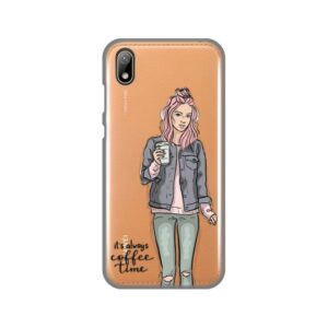 Maskica Silikonska Print Skin za Huawei Y5 2019/Honor 8S 2019/2020 Coffee Time