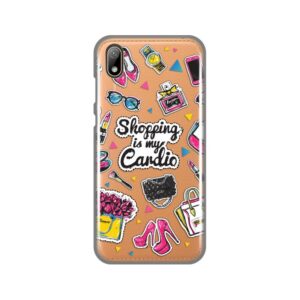 Maskica Silikonska Print Skin za Huawei Y5 2019/Honor 8S 2019/2020 Shopping Is My Cardio