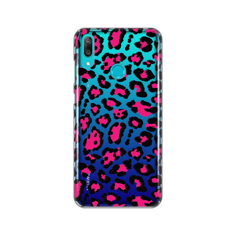 Maskica Silikonska Print Skin za Huawei Y7 2019/Y7 Prime 2019 Pink Jungle