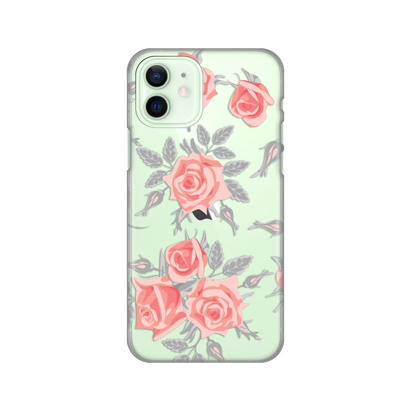 Maskica Silikonska Print Skin za iPhone 12 6.1 Elegant Roses Maskica Silikonska Print Skin za iPhone 12 6.1 Elegant Roses - Slika 1