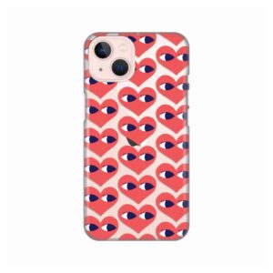 Maskica Silikonska Print Skin za iPhone 13 6.1 Eye Heart Pattern