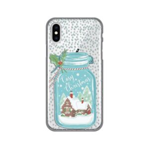 Maskica Silikonska Print Skin za iPhone XS Cozy Christmas