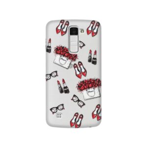 Maskica Silikonska Print Skin Za Lg K10/K420N Cc-470 Red Love