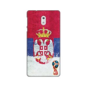 Maskica Silikonska Print Skin za Nokia 3 Serbian Flag