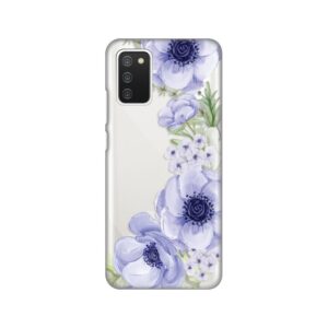 Maskica Silikonska Print Skin za Samsung A025G Galaxy A02s Blue Roses