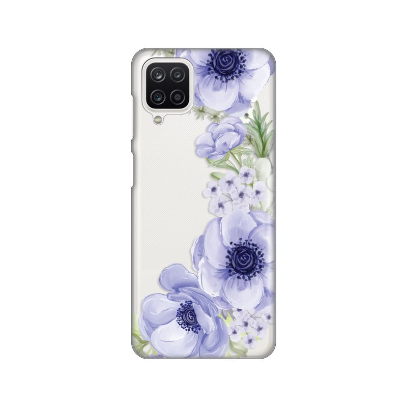 Maskica Silikonska Print Skin za Samsung A125F Galaxy A12 Blue Roses