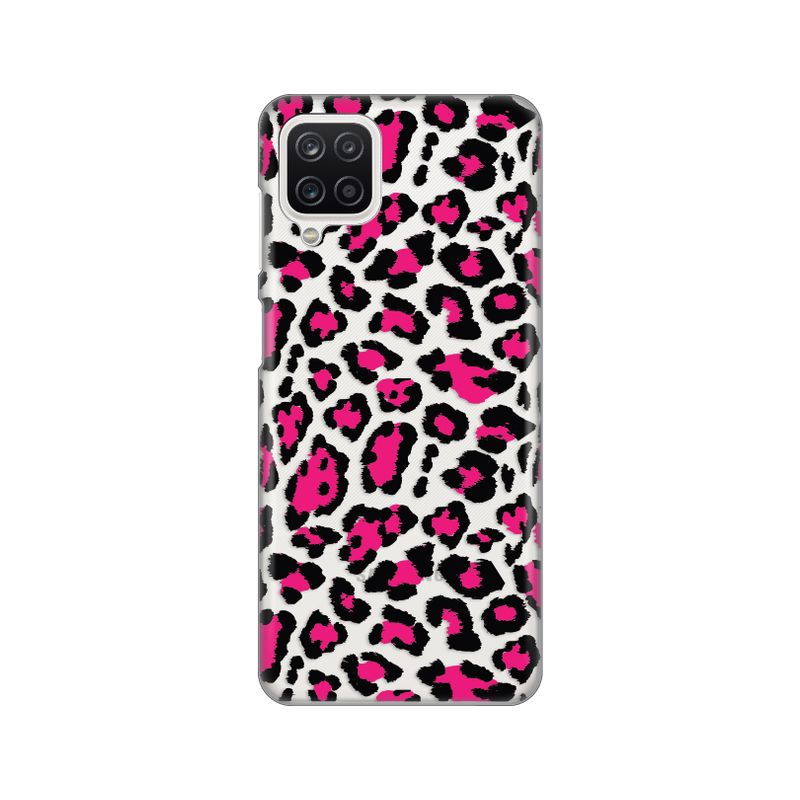 Maskica Silikonska Print Skin za Samsung A125F Galaxy A12 Pink Jungle
