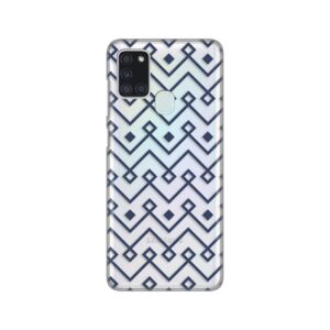Maskica Silikonska Print Skin za Samsung A217F Galaxy A21s Blue cubes