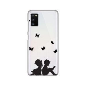 Maskica Silikonska Print Skin za Samsung A415F Galaxy A41 Boy And Girl Reading