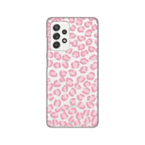 Maskica Silikonska Print Skin za Samsung A525F/A526B/A528B Galaxy A52 4G/A52 5G/A52s 5G Pink Cheetah