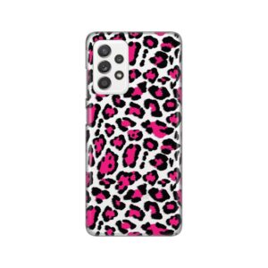 Maskica Silikonska Print Skin za Samsung A525F/A526B/A528B Galaxy A52 4G/A52 5G/A52s 5G Pink Jungle
