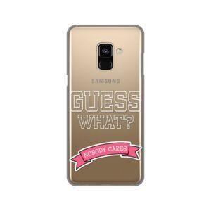 Maskica Silikonska Print Skin Za Samsung A530F Galaxy A8 2018 Nobody Cares