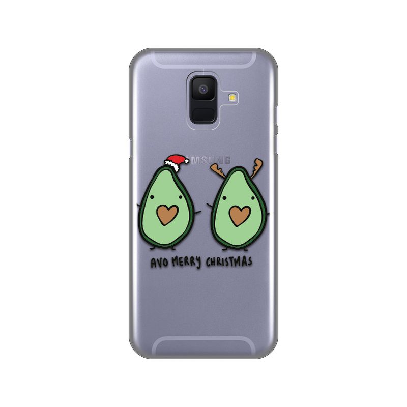 Maskica Silikonska Print Skin za Samsung A600F Galaxy A6 2018 Avo Merry Christmas