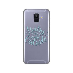 Maskica Silikonska Print Skin za Samsung A600F Galaxy A6 2018 Baby Its Cold Outside
