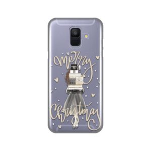 Maskica Silikonska Print Skin za Samsung A600F Galaxy A6 2018 Christmas Girl