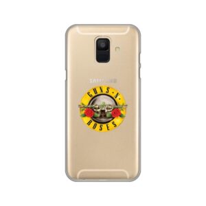 Maskica Silikonska print skin za Samsung A600F Galaxy A6 2018 Guns And Roses