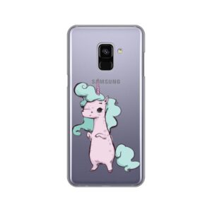 Maskica Silikonska Print Skin Za Samsung A730F Galaxy A8 Plus 2018 Cute Unicorn