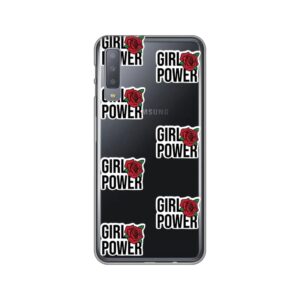Maskica Silikonska Print Skin za Samsung A750F Galaxy A7 2018 Girl Power Sticker