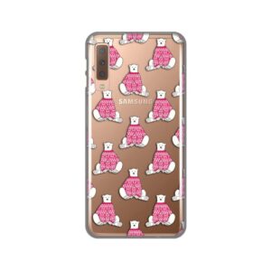 Maskica Silikonska Print Skin za Samsung A750FN Galaxy A7 2018 Bears In Sweater