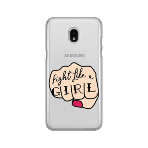Maskica Silikonska Print Skin za Samsung J337A Galaxy J3 2018 (EU) Fight Like A Girl
