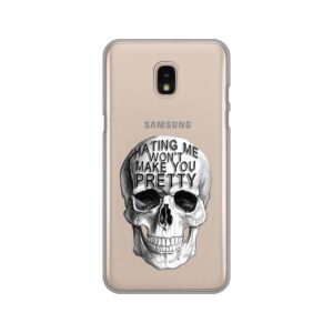 Maskica Silikonska Print Skin za Samsung J337A Galaxy J3 2018 (EU) Hating Me Skull