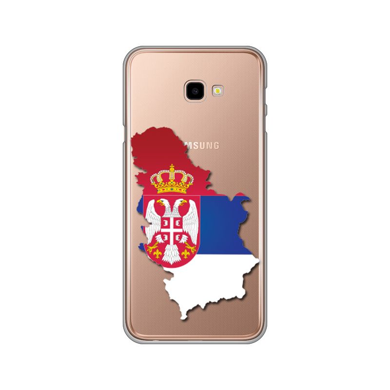 Maskica Silikonska Print Skin za Samsung J415FN Galaxy J4 Plus 2018 Serbia Map