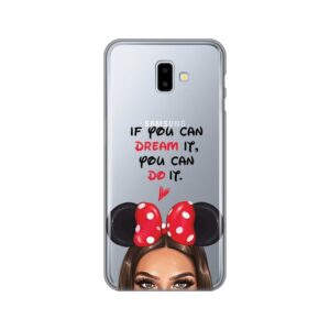 Maskica silikonska Print Skin za Samsung J610F Galaxy J6 Plus Disney Girl