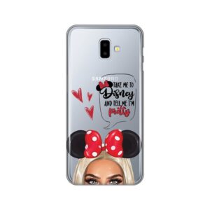 Maskica silikonska Print Skin za Samsung J610F Galaxy J6 Plus Disney Girl Blonde