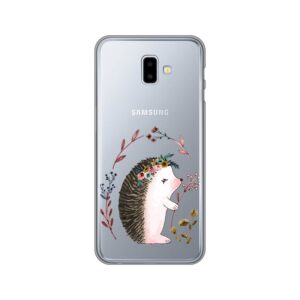 Maskica Silikonska Print Skin za Samsung J610F Galaxy J6 Plus Hedgehog In The Fall