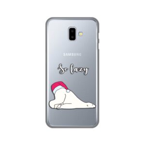 Maskica Silikonska Print Skin za Samsung J610FN Galaxy J6 2018 Plus So Lazy