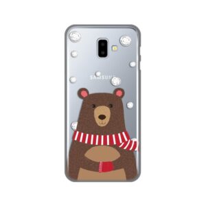 Maskica Silikonska Print Skin za Samsung J610FN Galaxy J6 2018 Plus Winter Bear