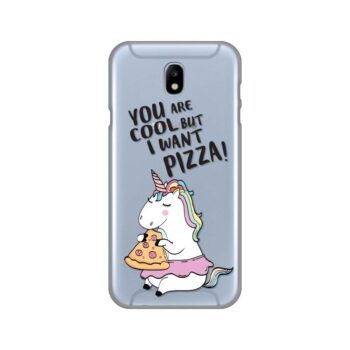 Maskica Silikonska Print Skin Za Samsung J730F Galaxy J7 2017 (Eu) Unicorn Pizza