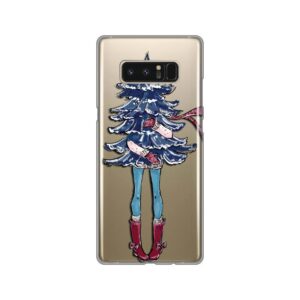 Maskica Silikonska Print Skin Za Samsung N950F Note 8 Girl Blue Tree