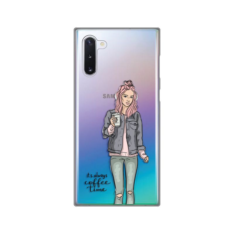 Maskica Silikonska Print Skin za Samsung N970F Galaxy Note 10 Coffee Time