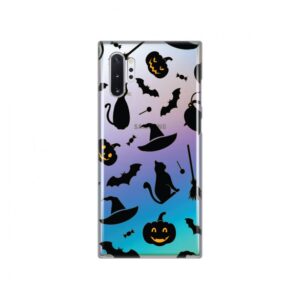 Maskica Silikonska Print Skin za Samsung N975F Galaxy Note 10 Plus Black Halloween
