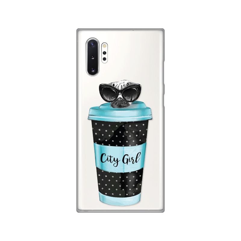 Maskica Silikonska Print Skin za Samsung N975F Galaxy Note 10 Plus City Coffee